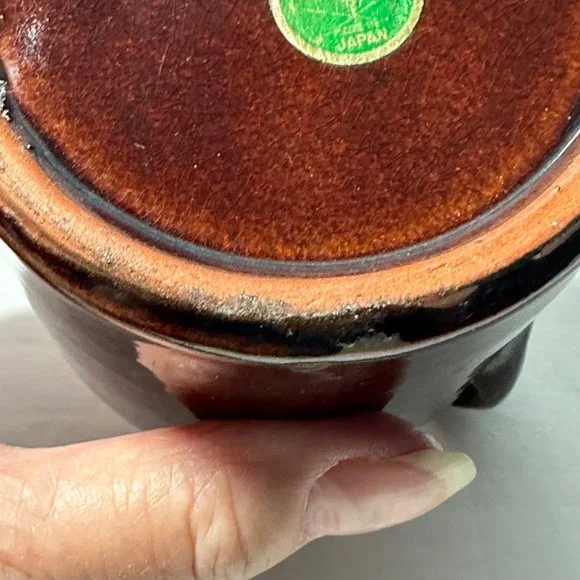 Fairway Japan Vintage Red Clay Little Brown 5.5" Jug No Cork SEE PHOTOS - Picture 10 of 10